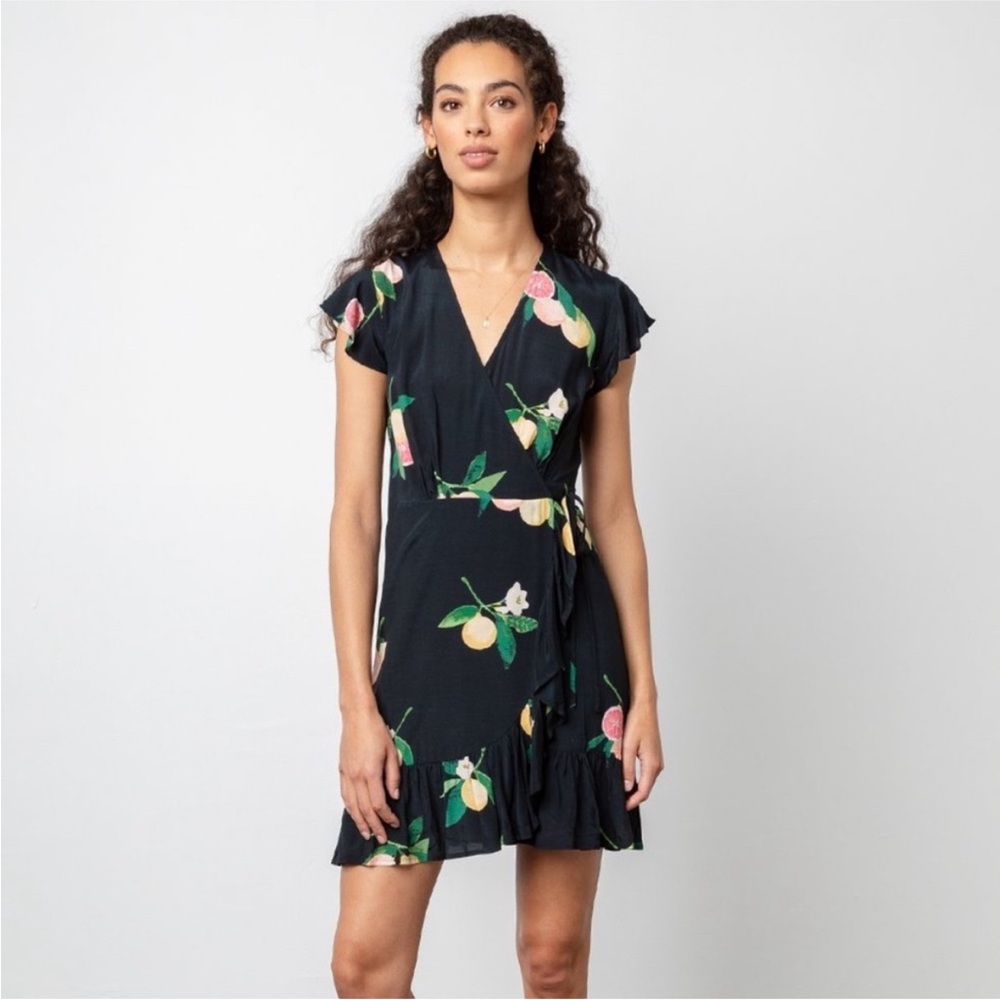 Rails Koreen Black Grapefruit Dress